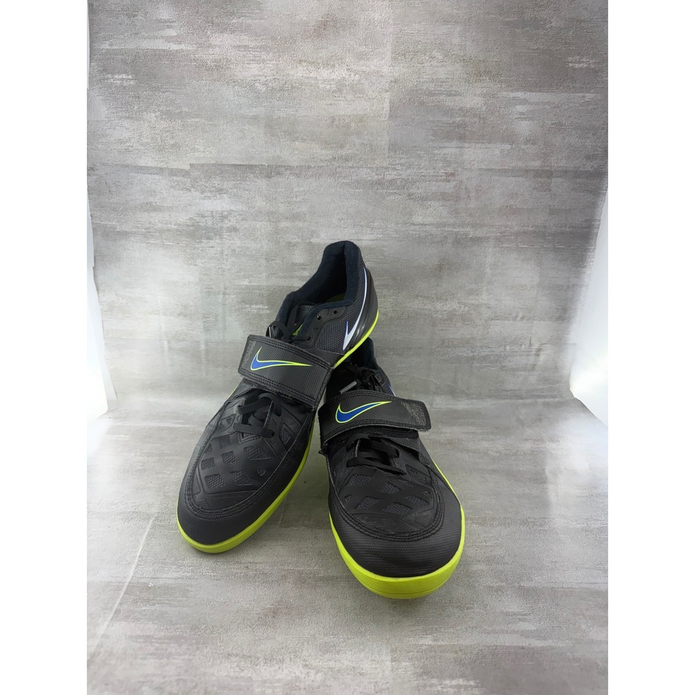Nike Zoom Rotational 5 Men Sz 11.5 Black Volt Throwing Shoes 468647-013